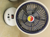 Rechargeable charger fan